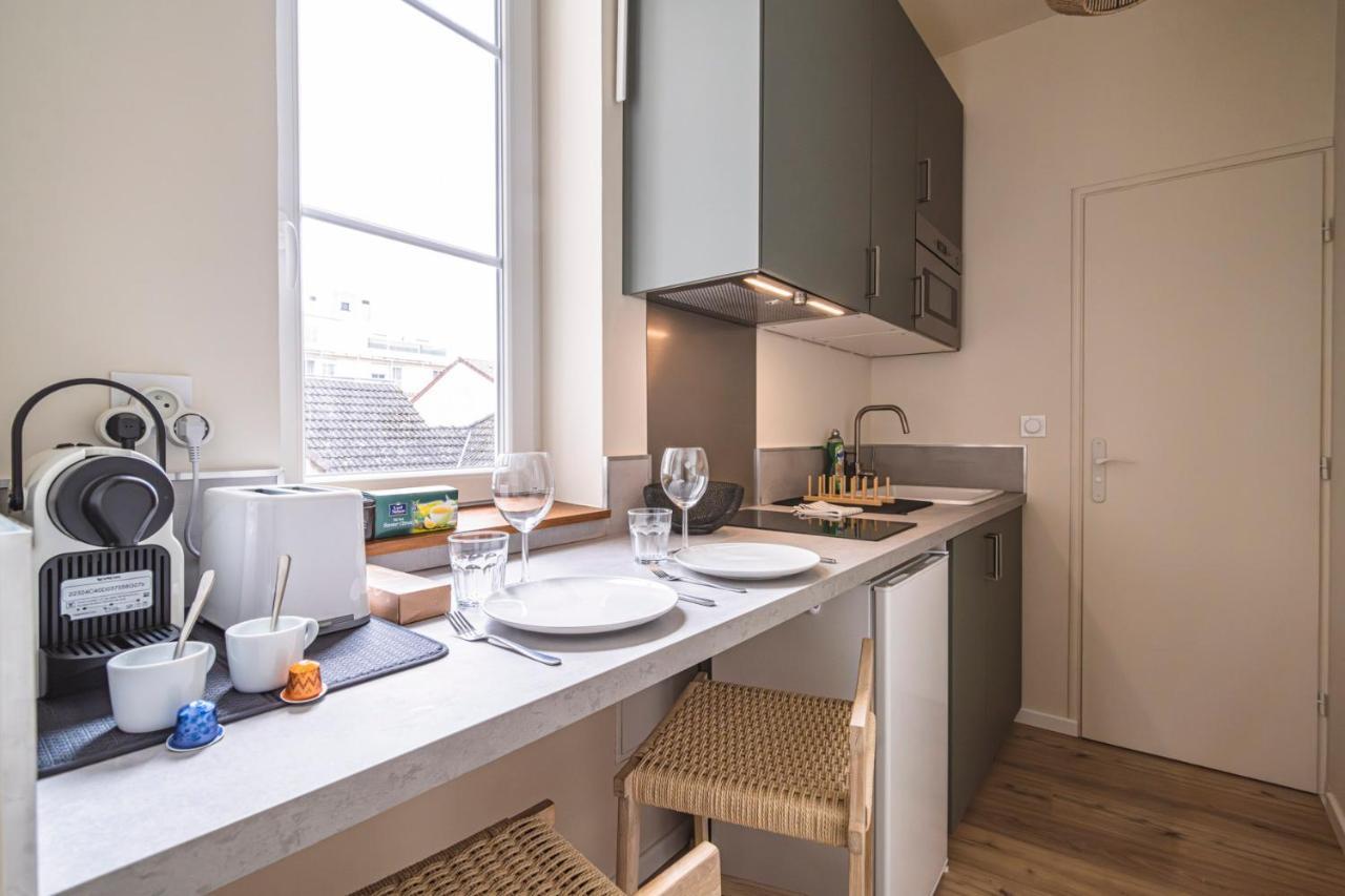 Le Serenite - Studio Cocon A Deux Pas De La Gare Reims Eksteriør bilde